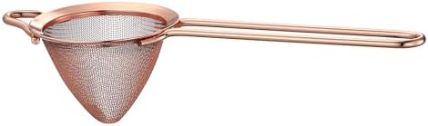 Fine Mesh Cocktail Strainer, Stainless Steel, Long Handle Set of 2