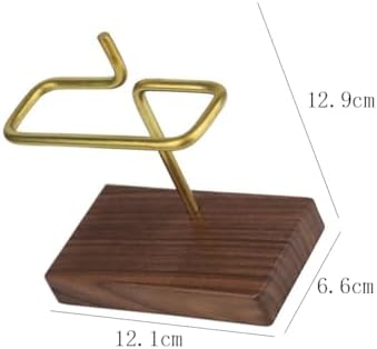 1 Piece Coffee Filter Holder Storage Rack Brass Coffees Paper Storage