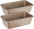 Cuisinart 9-Inch Chef's Classic Nonstick Bakeware Loaf Pan, Champagne