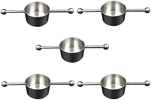 Stainless Steel 30ml Cocktail Blender Cup Set of 5 - Bartender's Tool