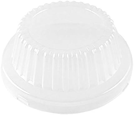 PACTOGO Disposable Aluminum 5 3/4" Meat Pot Pie Extra Deep Pan Baking