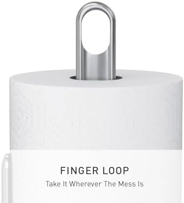 simplehuman Countertop Paper Towel Holder, Brushed Stainless Steel