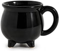 12 oz Black Cauldron Mug Halloween Witch Gothic Ceramic Tea Coffee Cup
