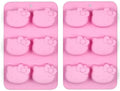 Handstand Kitchen Hello Kitty Cupcake Pan Set, Kitty Face Shape