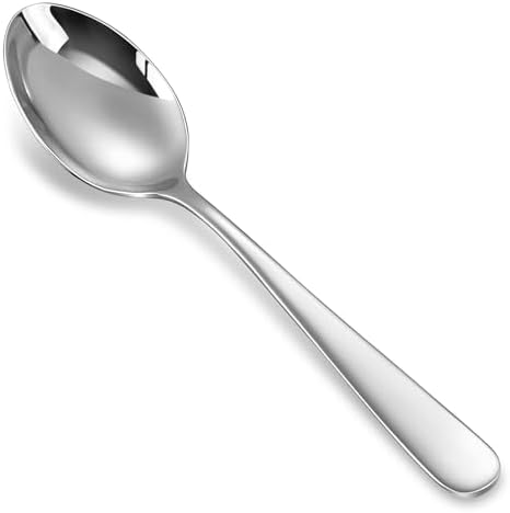 KEAWELL Premium Louise 4-Piece 18/10 Teaspoon Set (6.4" Teaspoon)
