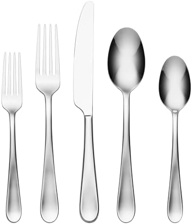 Oneida Grant 20-Piece 18/0 Silverware Set for 4, Flatware