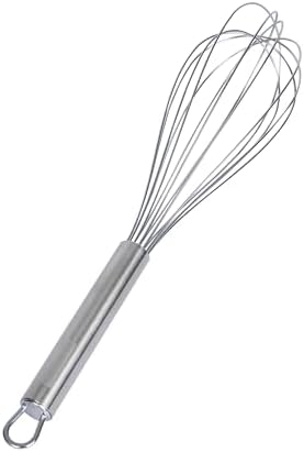 Restaurantware 12 in Stainless Steel Wire Whisk - German Standard