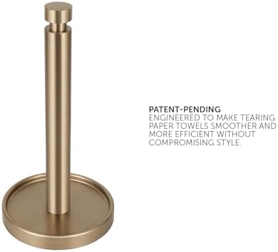 Ivilon Countertop Paper Towel Stand, Warm Gold