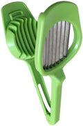 Multifunctional Egg Slicer for Mushrooms and Avocados, ABS Green