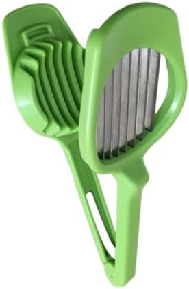 Multifunctional Egg Slicer for Mushrooms and Avocados, ABS Green
