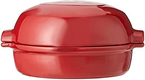 Emile Henry 0.6 Qt. Cheese Baker, Burgundy