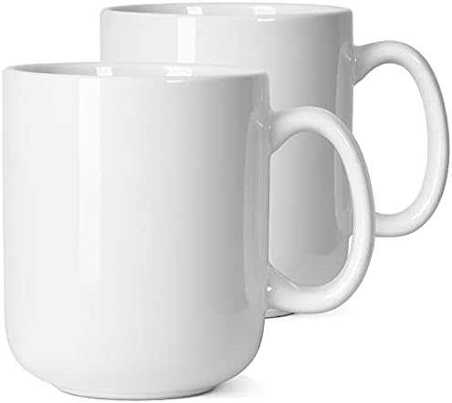 20 OZ Large Coffee Mug, M016 Ceramic Big Tea Cup with Handle for Dad