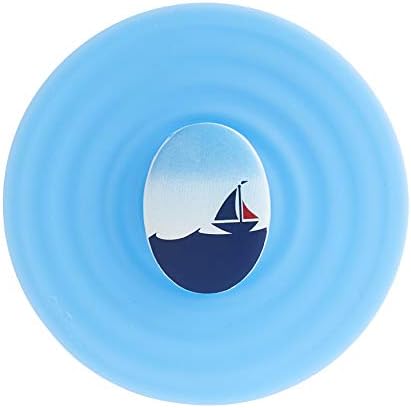 Silicone Food and Drink Toppers, Sailboat Design, Set of 5