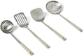 Amazon Basics Stainless Steel Cooking Utensil Set with Ladle, Spatula