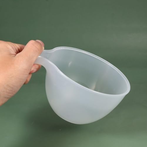 MAGICLULU Stackable Plastic Mixing Bowl with Handle 3pcs