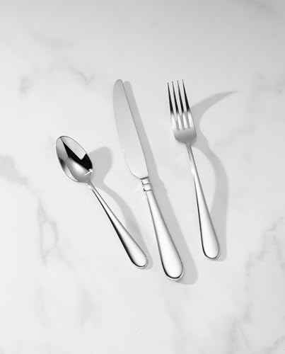 Lenox Studio 1414 24-Piece 18/10 Silverware Set for 8, Flatware