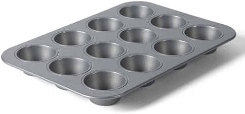Calphalon Titan Steel Core PFA Free Nonstick 12 Cup Cupcake Muffin