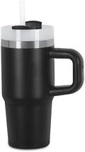 Muwnrol 14 Oz Tumbler with Handle and Straw for Kids, Stainless Steel
