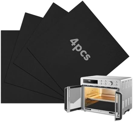 4PCS Heat Resistant Baking Mat Compatible with Midea Flexify 26.4QT