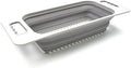 SAMMART Over The Sink Rectangular Colander (Grey)