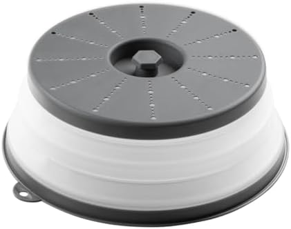 HIC Kitchen Collapsible Microwave Food Cover, BPA Free, Contains
