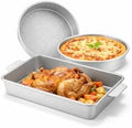 Cake Pan Set - 9x13 Baking Pan & 9 Inch Round Cake Pans (2 Pack)