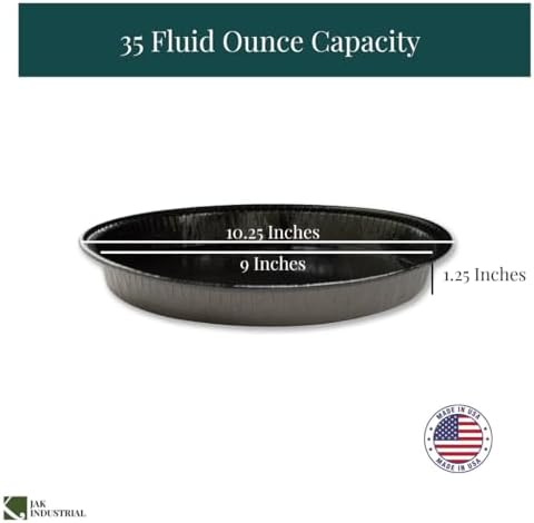 Set of 30 10.25 Inch Round Disposable Quick/Cake Pans – Paperboard