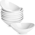 DOWAN Ceramic Dip Bowls, 3 oz 8 Pack Dipping Bowl, Mini Serving Bowls