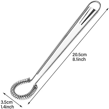 Stainless Steel Sauce & Gravy Whisk, Mini Egg Whisk Beater Milk