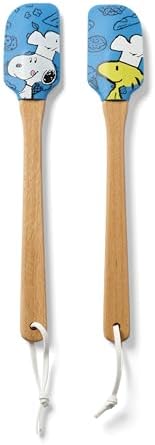 Lenox Chef Snoopy Silicone Spatula Set, 2-Piece