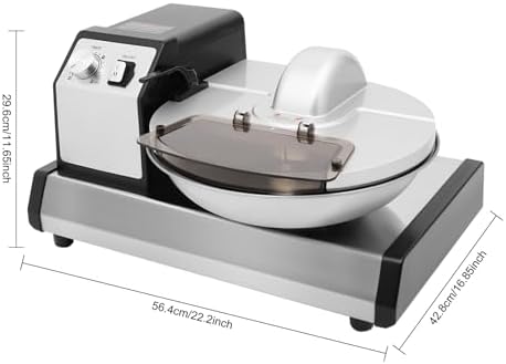 Electric Vegetable Chopper, Stainless Steel Meat Grinder