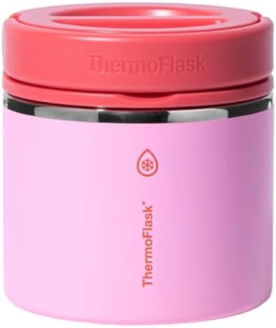 ThermoFlask 20 oz Insulated Food Jar, Leakproof Stainless Steel Food