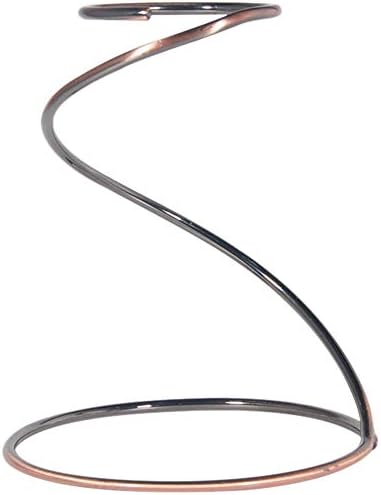 Reusable Metal Pour Over Coffee Dripper Stand Circinate Shaped,Bronze