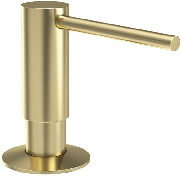 Samodra Sink Soap Dispenser, Metal Pump Head, 12 OZ PET Bottle