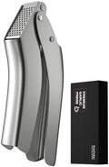 Garlic Press, No-Peel Garlic Crusher, 270° Flip