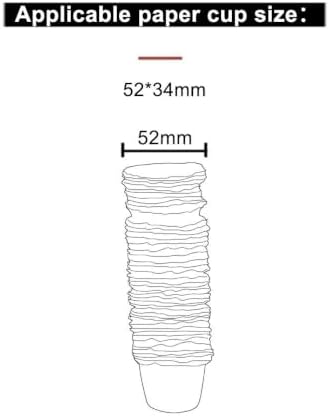 Plastic Coffee Filter Dispenser Dust Proof Filter Paper Cup Holder