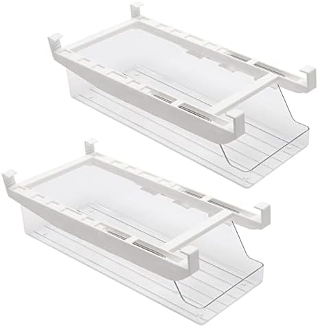 KAYKAI 2 PCS Hanging Soda Can Organizer for Refrigerator