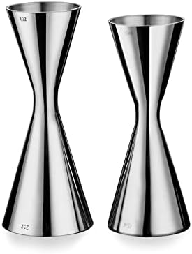 PURPLELILY Double Cocktail Jigger Stainless Steel Measuring Cup with