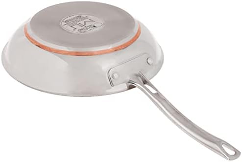 MIU France 10-Piece Copper Core Cookware Set, Silver