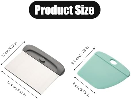 Bench Bread Scraper, 1 Set