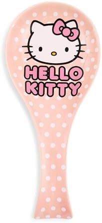 Sanrio Hello Kitty Polka Dots Ceramic Spoon Rest Holder | Kitchen