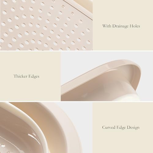 Collapsible Colander and Wash Basin Set, Pink
