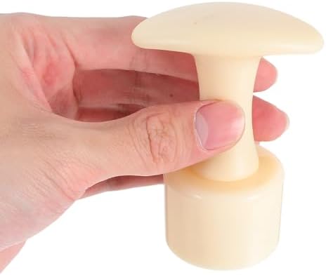 Silicone Tart Pan with Handle, Removable Bottom and Crust Press Stick