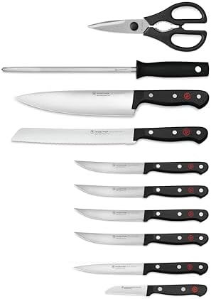 Wüsthof Gourmet 11-Piece Knife Block Set