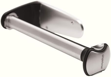 simplehuman Wall Mount Paper Towel Holder, Brushed Stainless Steel