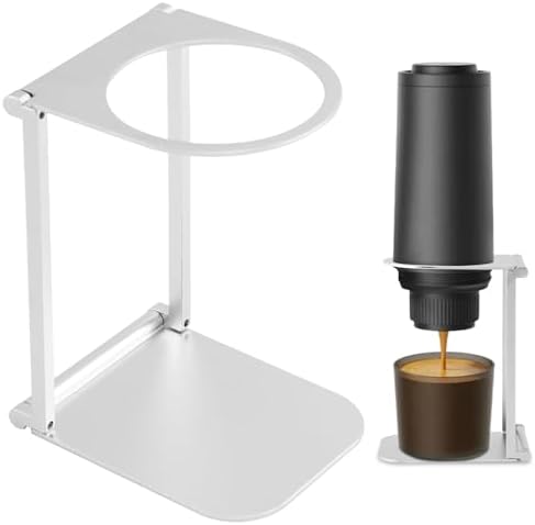 Pour Over Coffee Dripper Stand, Foldable Metal Travel and Camping