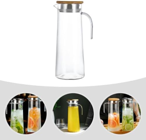 Acrylic Water Pitcher 1.2l with Lid for Home Serving