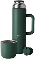 Simple Modern 36oz Insulated Hot Beverage Bottle with 2 Mugs | Travel