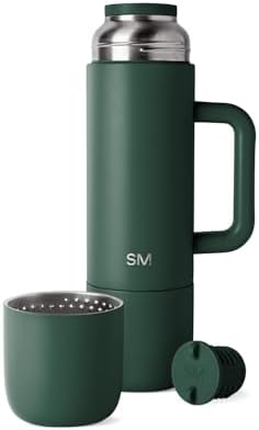 Simple Modern 36oz Insulated Hot Beverage Bottle with 2 Mugs | Travel