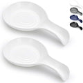 Kyraton Spoon Rest 2 Pack, Plastic Spoon Holder For Kitchen Counter